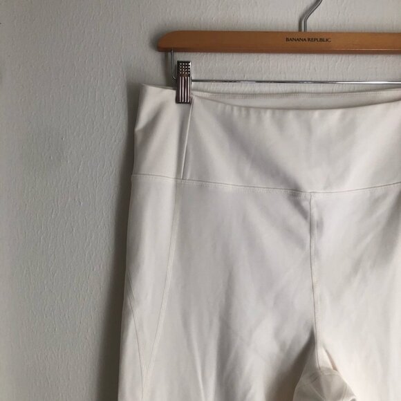 Girlfriend Collective Size XXL Ivory High Rise Compressive Leggings - Picture 3 of 8